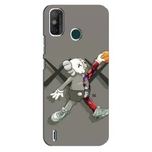 Чохли для TECNO Spark GO (2021) - Bearbrick Louis Vuitton (PREMIUMPrint) (Беарбрік Джордан)