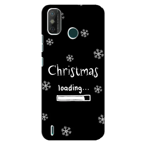 Чохол з принтом «Christmas loading» для TECNO Spark GO (2021)