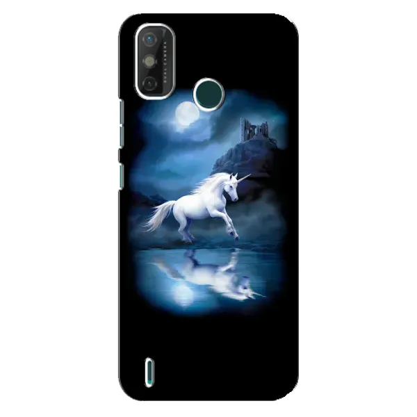 Чехол с принтом «Единорог» для TECNO Spark GO (2021)