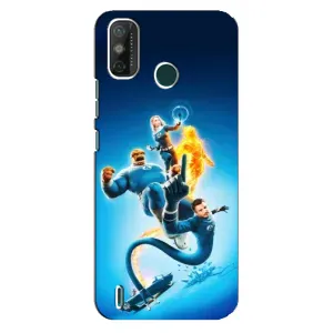 Чохол з принтом Фантастична четвірка для TECNO Spark GO (2021) (Герої Фантастична Четвірка)