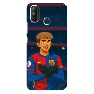 Чехол с футболистом Ламин Ямаль TECNO Spark GO (2021) (Футболист Ямаль)
