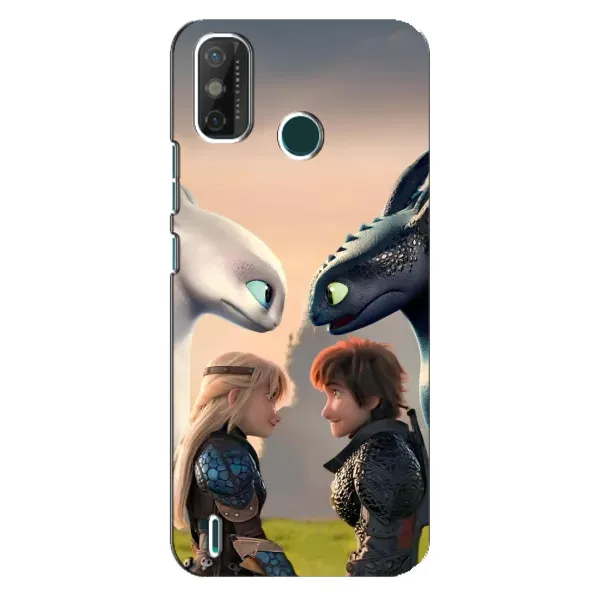 Чохол з принтом «Гикавка і Астрід» для TECNO Spark GO (2021) Чохол з принтом «Гикавка і Астрід» для TECNO Spark GO (2021)
