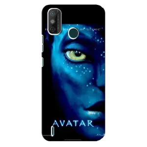 Чехлы с фильма АВАТАР для TECNO Spark GO (2021) (AlphaPrint) (глаз Аватара)
