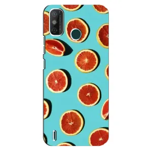 Чохли з фруктами для TECNO Spark GO (2021) (VPrint) (Грейпфрут)