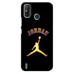 Чохли для TECNO Spark GO (2021) - з картинкою JORDAN (AlphaPrint) (Jordan Gold)