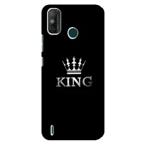 Чехол с принтом «KING» для TECNO Spark GO (2021)