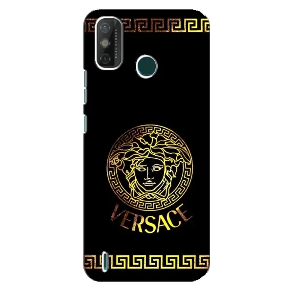 Чохол з принтом «Logo Versace» для TECNO Spark GO (2021)