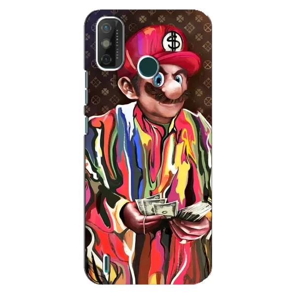Чохол з принтом «Mario LV» для TECNO Spark GO (2021)