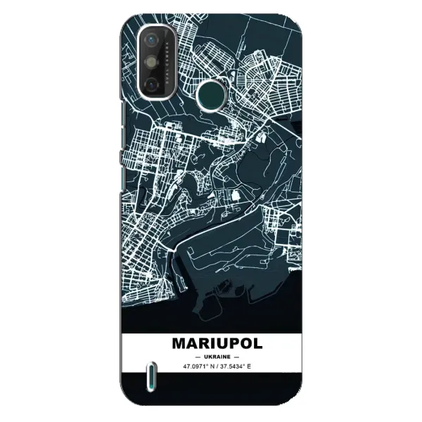 Чохол з принтом «Маріуполь» для TECNO Spark GO (2021)