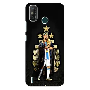Чехлы для TECNO Spark GO (2021) (Leo чемпион) (AlphaPrint) (Месси Король)