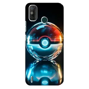 Чехол с Пикачу на TECNO Spark GO (2021) (Мяч Пикачу)