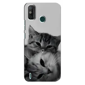 Чохол з малюнком кіт на TECNO Spark GO (2021) (Пара котів)