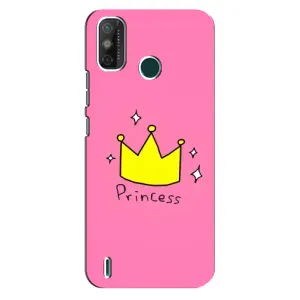 Чехол с принтом «Princess» для TECNO Spark GO (2021)