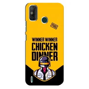 Чехол с принтом «Pubg шлем» для TECNO Spark GO (2021)