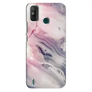 Мраморный чехол на TECNO Spark GO (2021) (VPrint) (Пурпурный Мрамор)