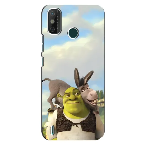 Чохол з принтом «Шрек та Осел» для TECNO Spark GO (2021) Чохол з принтом «Шрек та Осел» для TECNO Spark GO (2021)