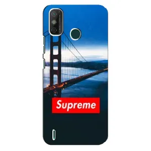 Чехол для TECNO Spark GO (2021) с картинкой Supreme (AlphaPrint) (Стиль Supreme)