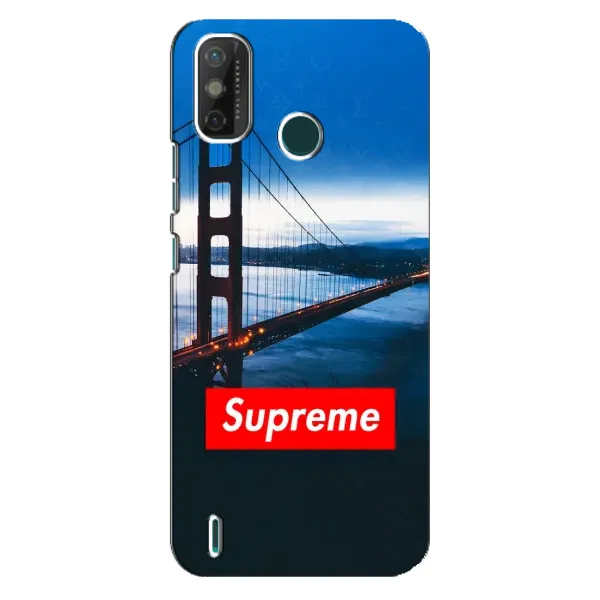 Чехол с принтом «Стиль Supreme» для TECNO Spark GO (2021) Чехол с принтом «Стиль Supreme» для TECNO Spark GO (2021)