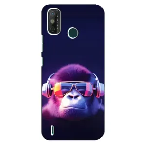 Чехол с Обезьянами TECNO Spark GO (2021) - (AlphaPrint) (Стильная обезьяна)