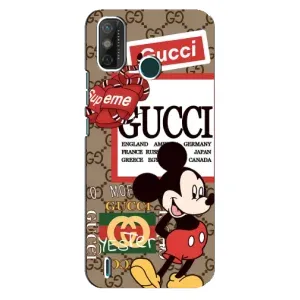 Чохол Disney Mouse TECNO Spark GO (2021) (PREMIUMPrint) (Стильний Міккі)