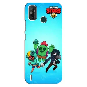 Чехлы Brawl Stars для TECNO Spark GO (2021) (AlphaPrint) (Тріо героїв)