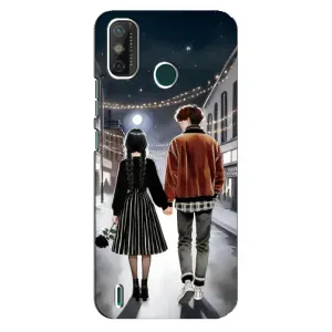 Чохол з дизайном Венздей 2 на TECNO Spark GO (2021) (Венздей та Тайлер)