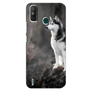 Чохол з Хаскі TECNO Spark GO (2021) - (AlphaPrint) (Вірний собака)