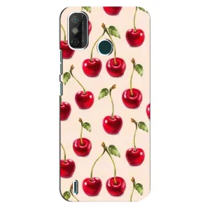 Чохли з фруктами для TECNO Spark GO (2021) (VPrint) (Черешня)