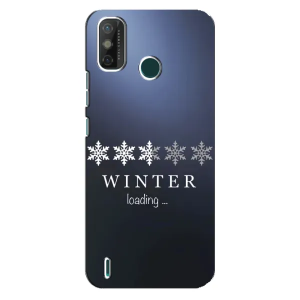 Чохол з принтом «Winter loading» для TECNO Spark GO (2021)