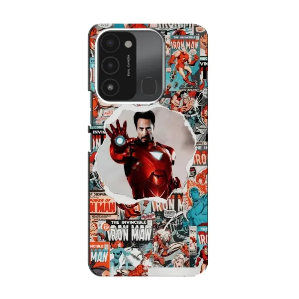 Чехол с принтом «Айронмен» для TECNO Spark GO (2022) Чехол с принтом «Айронмен» для TECNO Spark GO (2022)