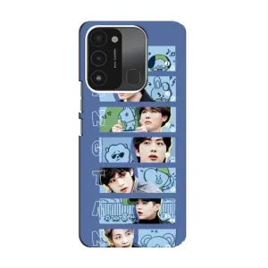 Чехлы BTS для TECNO Spark GO (2022) (AlphaPrint) (Bangtan)