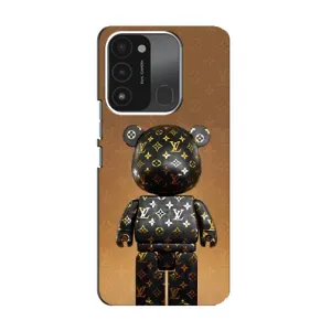 Чохли для TECNO Spark GO (2022) - Bearbrick Louis Vuitton (PREMIUMPrint)