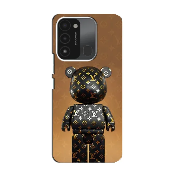 Чехол с принтом «Bearbrick» для TECNO Spark GO (2022)