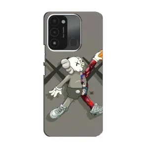 Чехлы для TECNO Spark GO (2022) - Bearbrick Louis Vuitton (PREMIUMPrint) (Беарбрик Джордан)