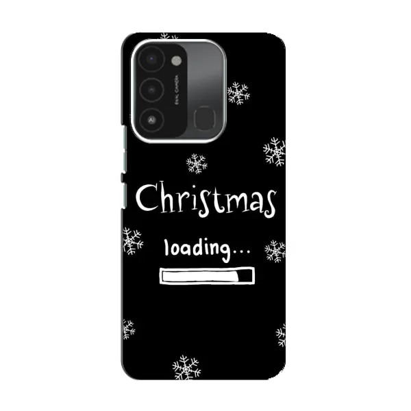 Чохол з принтом «Christmas loading» для TECNO Spark GO (2022) Чохол з принтом «Christmas loading» для TECNO Spark GO (2022)