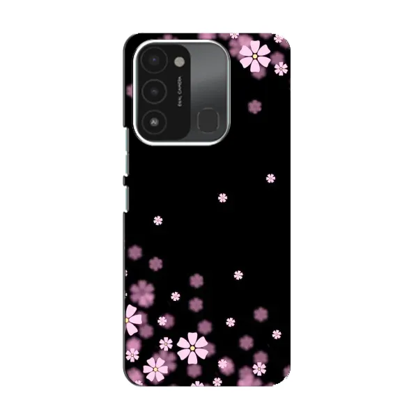 Чехол с принтом «Цветочки маленькие» для TECNO Spark GO (2022)