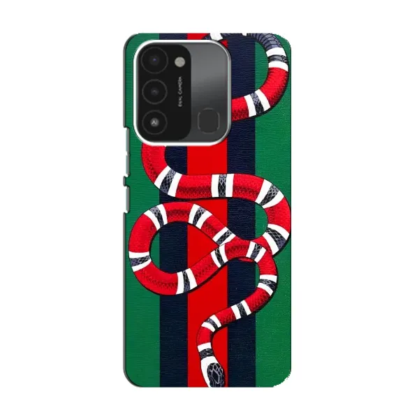 Чехол с принтом «Gucci змия» для TECNO Spark GO (2022)