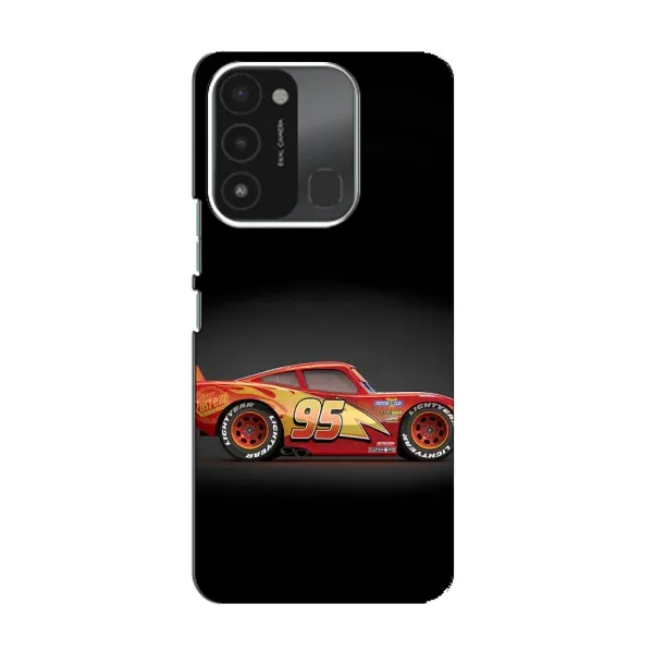 Чехол с принтом «Маквин номер 95» для TECNO Spark GO (2022)