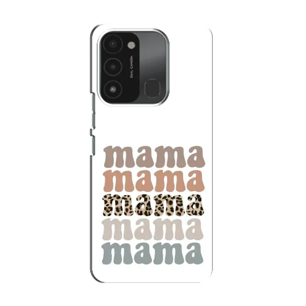 Чехол с принтом «Текстовый коллаж мама» для TECNO Spark GO (2022) Чехол с принтом «Текстовый коллаж мама» для TECNO Spark GO (2022)