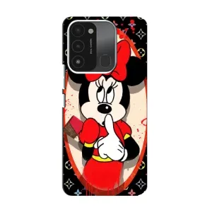 Чехол Disney Mouse TECNO Spark GO (2022) (PREMIUMPrint) (Минни Маус ЛВ)
