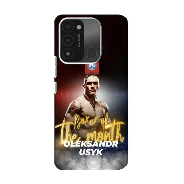Чехол с принтом «Olexandr Usyk» для TECNO Spark GO (2022)