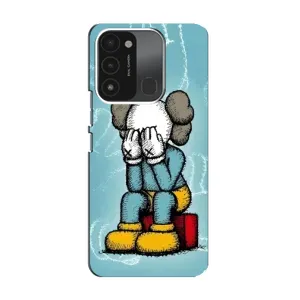 Чехлы для TECNO Spark GO (2022) - Bearbrick Louis Vuitton (PREMIUMPrint) (Плач Bearbrick)