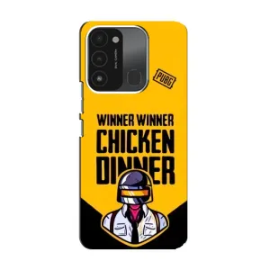 Чехол PUBG для Техно Спарк ГО (2022) (AlphaPrint) (Pubg шлем)
