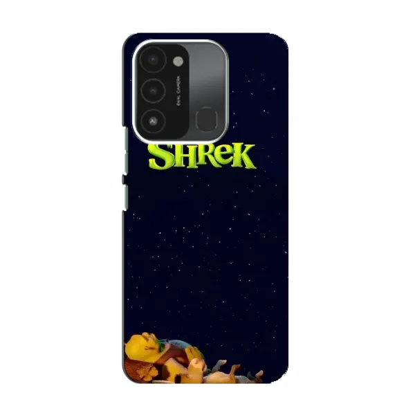 Чехол с принтом «Отдыхающий Шрек» для TECNO Spark GO (2022)