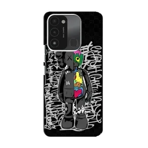 Чехлы для TECNO Spark GO (2022) - Bearbrick Louis Vuitton (PREMIUMPrint) (Стиль Bearbrick)