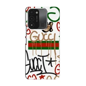 Брендновые Чехлы для TECNO Spark GO (2022) - (PREMIUMPrint) (Стиль GUUCI)