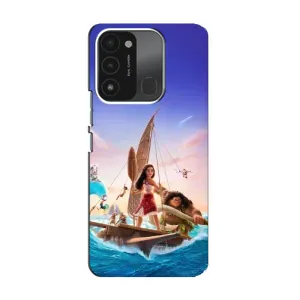 Чехол с мультфильмом Моана TECNO Spark GO (2022) (Команда Ваяна Мауи)