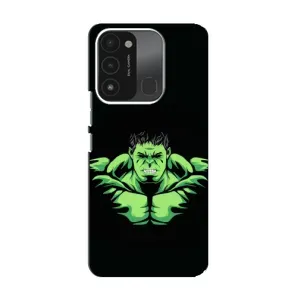 Чехлы с героями Марвел TECNO Spark GO (2022) (VPrint) (Зелёный Халк)