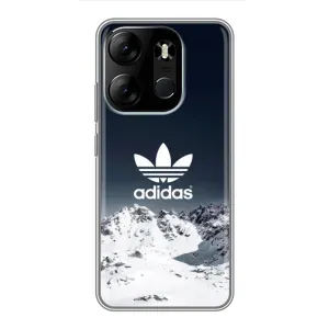 Чехлы Адидас для Tecno Spark Go 2023 (BF7) (AlphaPrint) (Адидас в горах)