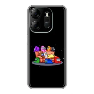 Чохли Амонг Ас для Tecno Spark Go 2023 (BF7) (AlphaPrint) (Амонг-ас)